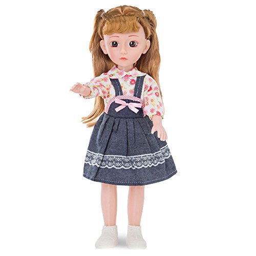 Preisvergleich Produktbild JWBOSS 1 Stück 16 Zoll Kunststoff Pädagogisches singend simuliertes intelligentes Puppen-Spielzeug Vocal Learning Develo