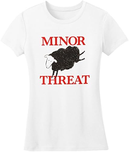 Minor Threat Women's Blacksheep Girls Jr Medium White