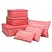Produktbild Kailin 6 Wasserdichte Reise Aufbewahrungsbeutel Kleidung Verpackung Cube Gepäck Organizer Tasche wassermelone