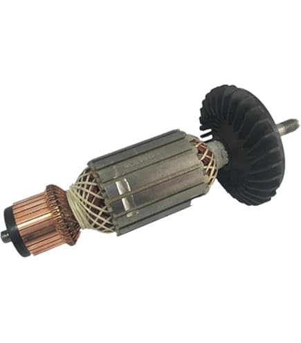 Ancre/rotor De Rechange Avec Ventilateur Pour Meuleuse Makita 2414NB 2414B - Compatible Référence 516563-1