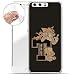 Produktbild finoo | Huawei P10 Weiche flexible lizensierte Silikon-Handy-Hülle | Transparente TPU Cover Schale mit Tom & Jerry Motiv | Tasche Case mit Ultra Slim Rundum-schutz | T schwarz
