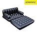 Karmax Bestway Three Seater Sofa cum Bed (Black) RS.3299.00
