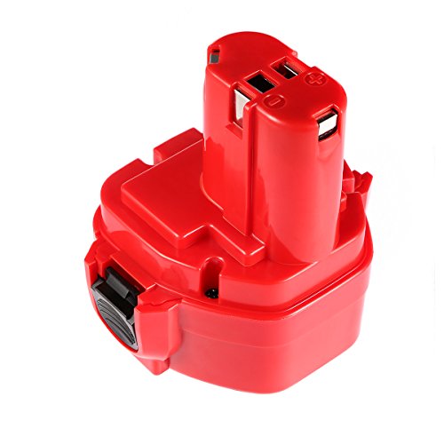 Powerextra Elektrowerkzeug Ersatzakku 12V 2.0Ah für Makita 1222 1220 1200 1230 1233 1234 1235