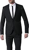 hugo boss mantel damen peek & cloppenburg Blazer in Schwarz Hugo Herren Sakko Adgert Anzugjacke, Größe: 46, Farbe: Schwarz