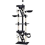 Sam´s Pet Kratzbaum Balou dunkelgrau mit weiss