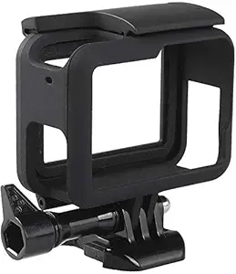 NEOHOOK Premium ABS Plastic Frame Clear View Shell, Protective Skeleton Cover Case with Quick Release Buckle, Long Thumb Bolt Screw - Black