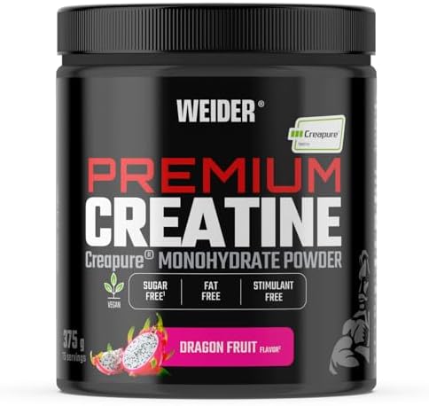 Weider Premium Creatine (375g) Frutto del Drago,100% Creapure