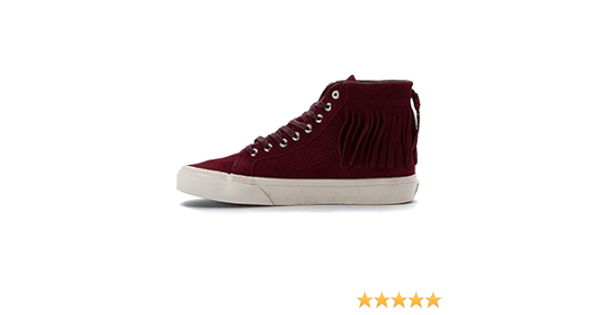 vans rouge grenat
