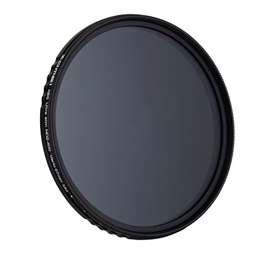 ZOMEi Nouvelle G  n  ration NDX Filtre    Densit   Neutre Variable 67mm R  glable   ND2    ND400  Pour Nikon Canon Sony Fuji DSLR Cam  ra