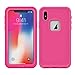 Produktbild Banath Wasserdichte Hülle für iPhone XS Max, IP68 Zertifiziert Wasserdichte Stoßfest Schutzhülle Ganzkörper Rugged Schale Case(Hot Pink)