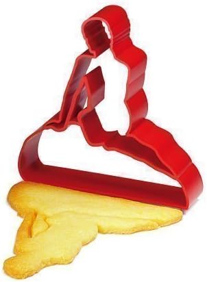 Mermaid Kopenhagen Souvenir and Cookie Cutter Red