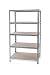 Produktbild Steckregal, Metallregal, Aktenregal, verzinkt 180 x 90 x 45