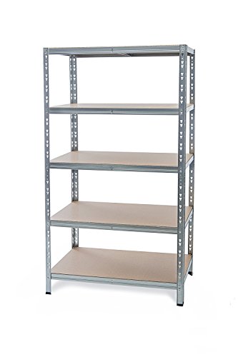 Steckregal, Metallregal, Aktenregal, verzinkt 180 x 90 x 45