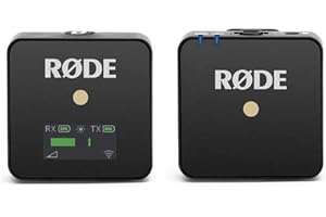 RØDE Wireless GO Système de micro sans fil ultra-compact avec micro intégré – Noir