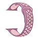 Produktbild ZRO Smart Watch Armband, Soft Silikon Sport Ersatz Uhrenarmbänder für Apple iWatch Serie 2/ Serie 1 38mm S/M, Violet Dust/Plum Fog