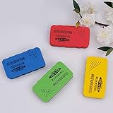 ★ facile 10 Unids Multi-Color Eva Tablero Magnético Limpiar Libre De Polvo Pizarra De Doble Propósito Limpiador De Dibujos Animados Fieltro Pizarra Borrador