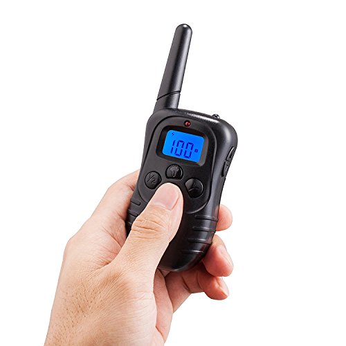 Rechargeable-Bark-collar-for-dogs-Dog-Training-Collar-With-Remote-Waterproof-1000ft-Range-BeepVibration-and-Light-Train-Collars-For-SmallMediumLarge-PetsDogs-by-PuPoPan-Shallow-Waterproof