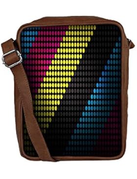 Snoogg , Damen Umhängetasche mehrfarbig multi