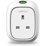 Wemo Insight Switch, Wi-Fi Smart Plug, Control Lights and Appliances from Phone, Manage Energy, Works with Amazon Alexa