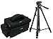 Produktbild Kamera Foto Tasche Action M Set mit Stativ inkl. Stativtasche für Canon EOS 1300D 1200D 760D 750D 700D 80D Nikon D7200 D610 D500 D5500 D5300 D3300 D3200