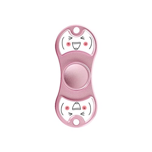 Hand Fidget Spinner,Omiky EDC Doub Fidget Spinner Aluminium Alloy Finger Groy Toy for SBDX ADD ADHD Anxiety Autism Suffers (# I) Hand Fidget Spinner,Omiky EDC Doub Fidget Spinner Aluminium Alloy Finger Groy Toy for SBDX ADD ADHD Anxiety Autism Suffers (# I)