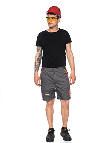 Desman® – Shorts/kurzen Arbeitshosen – für den Sommer – Grau - 6