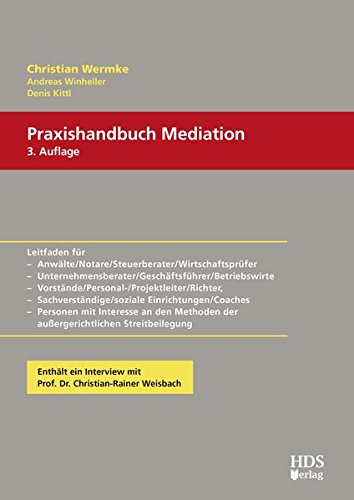 Praxishandbuch Mediation