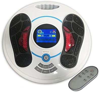 LL-Electromagnetic Foot Massager & Body Therapy Machine, 25 Massage Modes, Remote Control, 8 Body Electrode Pads. Shiatsu, Acupuncture Modes & Many More