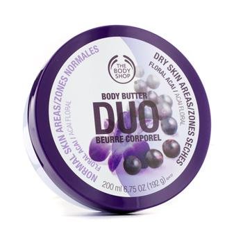 The Body Shop Body Floral Acai Butter Duo, 200ml RS.3097 (30.00% Off) - Amazon