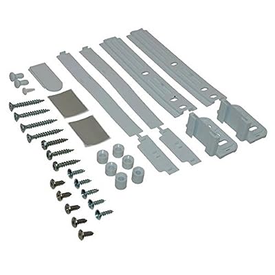 Whirlpool Kit de fixation (glissières) porte - Réfrigérateur, congélateur - BAUKNECHT, WHIRLPOOL, IGNIS, IKEA WHIRLPOOL