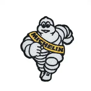 MICHELIN Man Tires Sponsor Car Motorcycles Racing Biker Motogp Motorcorss Logo Jacket Patch Sew Iron on Embroidered Symbol Badge Cloth Sign bY PRINYA SHOP