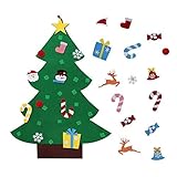 🎄 Un árbol de Navidad del fieltro es tan único y asombroso, hermoso e interesante