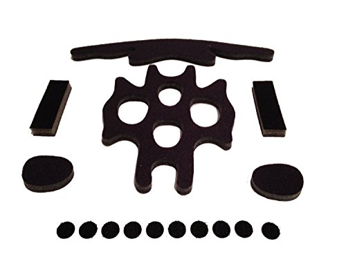 Aftermarket de almohadillas de repuesto almohadillas para casco Catlike Whisper Velcro gratis.