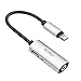 Produktbild Avril Tian Lightning Audio-Adapter, 2 in 1 Lightning auf 3,5 mm Kopfhörer Jack Adapter Extender Kabel für iPhone 8/8 Plus/7/7 Plus/X, unterstützt IOS 9/10/11 silber
