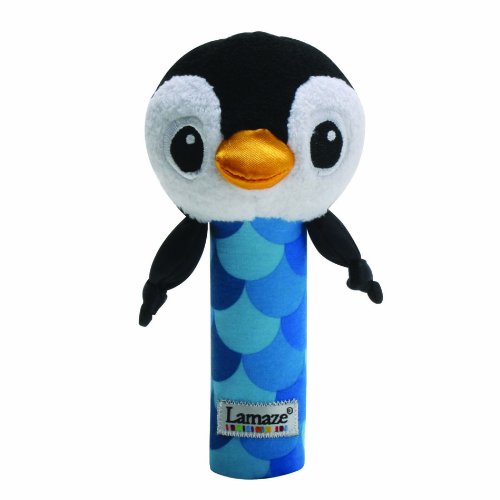 Imagen 1 de Lamaze 27088 - Pingüino de peluche para apretar [importado de Alemania]