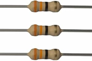E-Projects 100EP51233R0 33 Ohm Resistors, 1/2 W, 5% (Pack of 100)