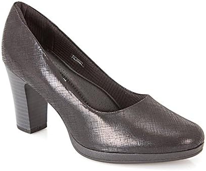 Piccadilly for Pavers High Heel Court Shoe 310 514 - Black Size 8 (41)