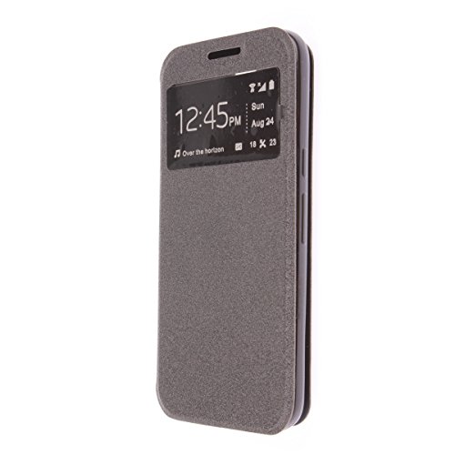 Misemiya    Funda para Motorola Moto G4 Moto G4 Plus - Funda   Protector Cristal Templado  Cover Im  n Sport Soporte Negro