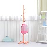 Studry de nuestro estante perchero: nuestra pantalla capa soporte tiene 3 o 4 patas añadir equilibrio y estabilidad para el soporte de estante de la capa y asegurándose de que no seque cuando la ropa es colgada, elástico base con pies regulables de goma para mantener el equilibrio y proteger su piso inferior , baja distancia al suelo hace mucho más robusto para evitar que se inclina este árbol de pasillo.