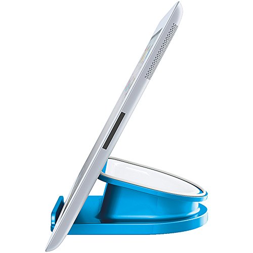 Leitz, Drehbarer Tischständer für iPad/Tablet, Hoch- oder Querformat, Complete, 62741036, metallic blau - 3