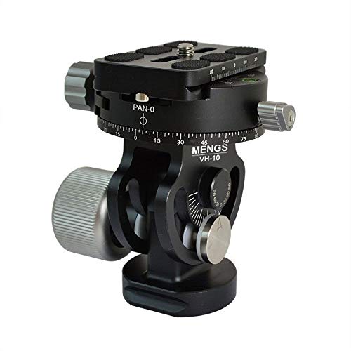 Ganga MENGS® VH de 10 360 ° Cabezal panorámico con Tornillo de trípode
de 3/8 "y 1/4 Cámara Tornillo + Zapata rápida para cámara trípode
monopie/ Especial