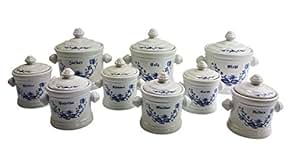 Vorratsdosen Gewürze+Mehl Zucker Salz: Amazon.de: Küche & Haushalt