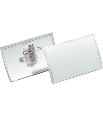 Durable Table Place Name Holder, 61/122 X 150 Mm, Transparent - Off... - Office One LLC