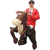 Mens Fox Hunter Stag Do Inflatable Blow Up Fancy Dress Costume - High Quality
