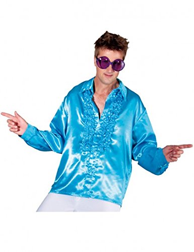 Preisvergleich Produktbild Chemise disco homme-Turquoise-XXL