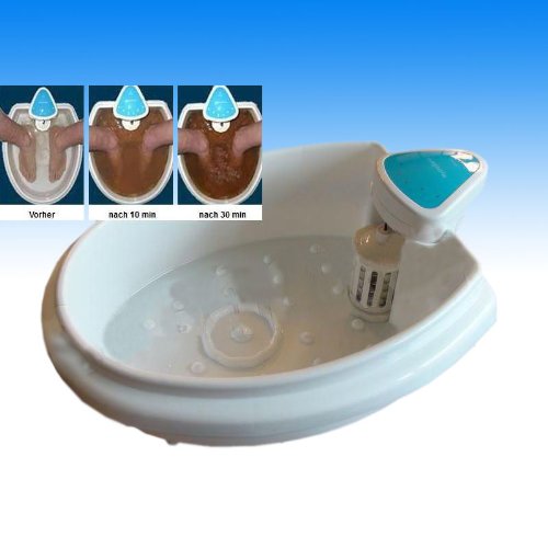 HYDROSANA BIO ELECTROLYTIC DETOX FOOT BATH MASSAGE WELLNESS including 3 CLEANING