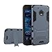 Produktbild bdeals 2in1 TPU + PC Hybrid Dual Layer Heavy Duty Slim Armor Schutzhülle Tasche mit Standfunktion für MOTO G5 plus/moto x 2017 Hülle ,Dunkelblau