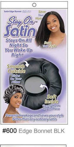 Stay On Satin "Satin Edge Bonnet Style" No 600