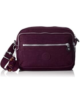 Kipling DEENA Damen Umhängetaschen 25.5x19x12.5 cm (B x H x T), Violett (34Z Plum Purple)