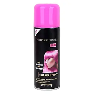 Crazy Girl Professional Hair Color Spray Pink